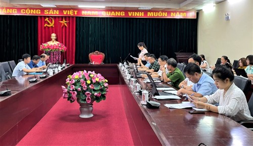 Sở Lao động - TB&XH tỉnh làm việc với UBND huyện Bắc Quang