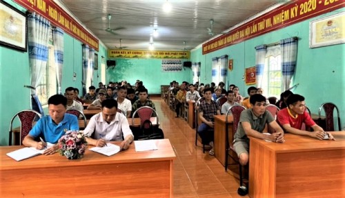 Phòng Lao động - TB&XH huyện Bắc Quang tổ chức tuyên truyền, phổ biến các chính sách về giảm nghèo