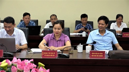 Khối Văn hóa  - Xã hội huyện Bắc Quang Sơ kết 6 tháng đầu năm 2023