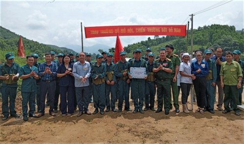 Xã Đồng Tâm diễn tập chiến đấu khu vực phòng thủ năm 2023