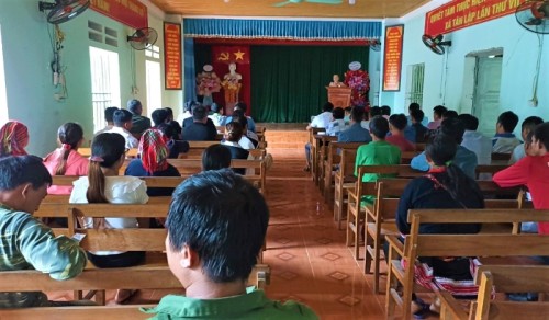 Khai giảng lớp dạy nghề ngắn hạn cho lao động nông thôn xã Tân Lập