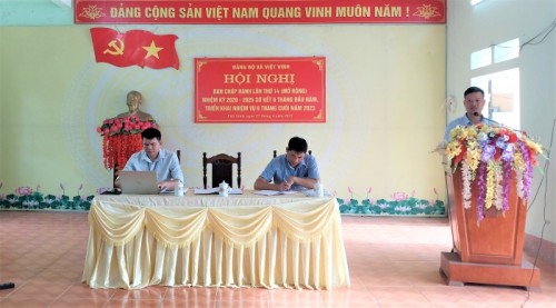 Hội nghị Ban chấp hành xã Việt Vinh lần thứ 14, nhiệm kỳ 2020 – 2025
