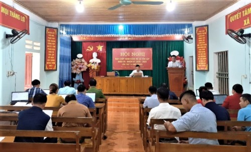 Hội nghị Ban Chấp hành Đảng ủy xã Tân Lập lần thứ 14 (mở rộng)