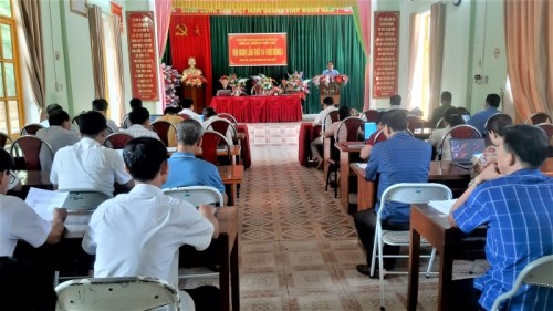 Hội nghị Ban chấp hành Đảng bộ xã Hùng An thứ 14, (mở rộng)