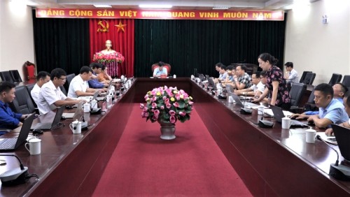 Bắc Quang họp bàn giải pháp giải quyết thủ tục hành chính về đất đai trên địa bàn