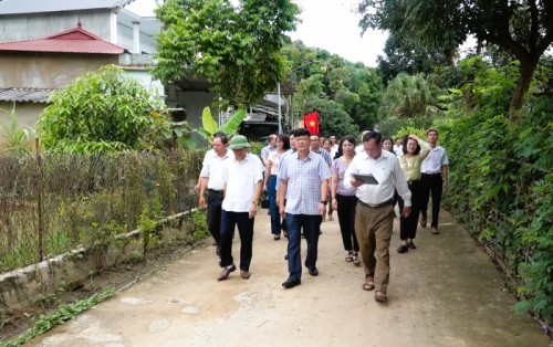 Đoàn công tác của huyện Bắc Quang thăm quan hoc hỏi kinh nghiệm tại Huyện Mường La tỉnh Sơn La