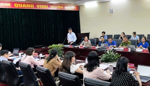 Đoàn công tác Cục trẻ em, Bộ Lao đông – Thương binh xã hội làm việc tại huyện Bắc Quang