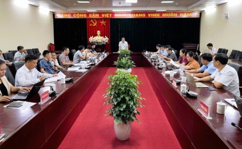 Tổ công tác của UBND tỉnh làm việc với huyện Bắc Quang về công tác thu hồi đất, bồi thường giải phóng mặt bằng dự án Cao tốc Tuyên Quang – Hà Giang.