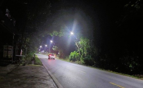 Xã hội hóa đường điện chiếu sáng tại thôn Tân Tấu - xã Tân Thành
