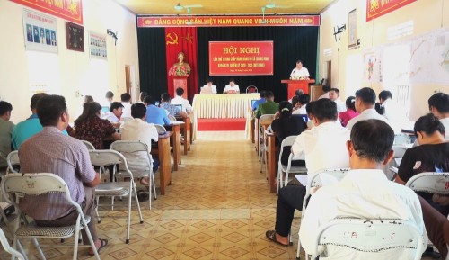Hội nghị BCH Đảng bộ xã Quang Minh lần thứ 15 nhiệm kỳ 2020 - 2025