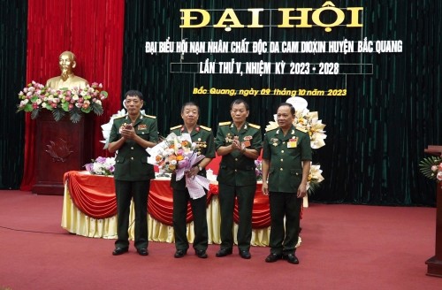 Đại hội đại biểu lần thứ V hội nạn nhân chất độc da cam huyện Bắc Quang nhiệm kỳ 2023 - 2028