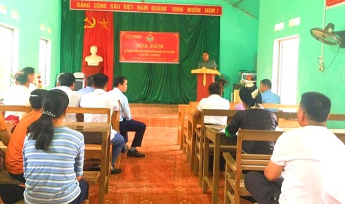 Hội Nông dân xã Việt Hồng tọa đàm kỷ niệm 93 năm  ngày thành lập Hội Nông dân Việt Nam