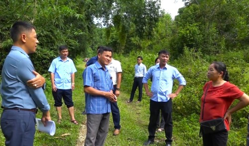 Người dân thôn Thống Nhất xã Quang Minh đồng thuận trong quy hoạch bãi tập kết đổ thải dự án cao tốc Tuyên Quang-Hà Giang