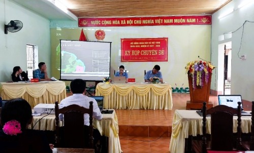 Kỳ họp chuyên đề Hội đồng nhân dân xã Việt Vinh khóa XXI