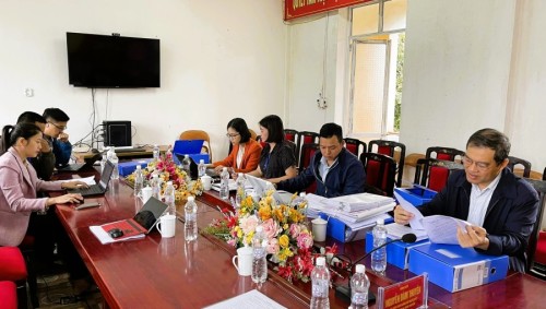 Huyện Bắc Quang thẩm tra, đánh giá kết quả xã Đồng Tâm đạt chuẩn NTM