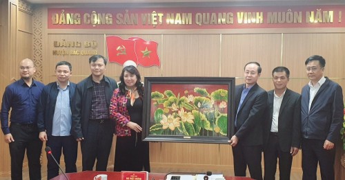 Bắc Quang Họp tiến độ triển khai công tác quy hoạch chung thị trấn Việt Quang và các vùng lân cận đến năm 2035