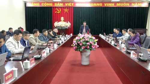 Bắc Quang Họp thống nhất kế hoạch tổ chức các hoạt động mừng Đảng, mừng Xuân Giáp Thìn 2024