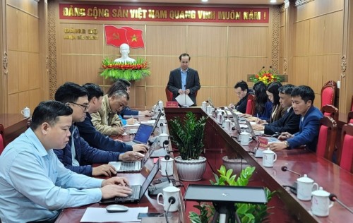 Thường trực HĐND huyện Bắc Quang họp phiên  tháng 1 năm 2024