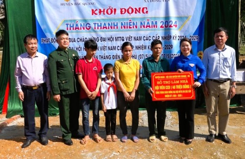 Huyện Đoàn Bắc Quang khởi động Tháng Thanh niên
