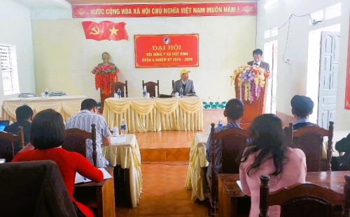 Đại hội Hội Đông y xã Việt Vinh nhiệm kỳ 2024-2028