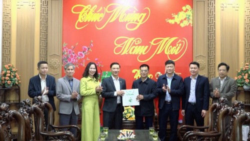 Đoàn công tác Thành uỷ Gia Nghĩa, Tỉnh Đắk Nông  thăm và học tập kinh nghiệm tại huyện Bắc Quang