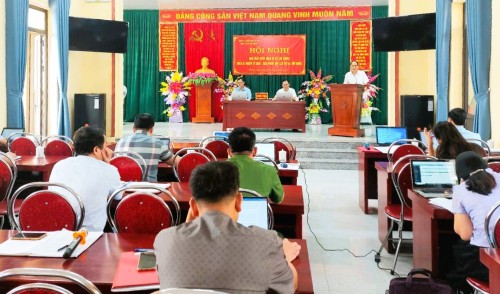 Hội nghị Ban chấp hành Đảng bộ xã Tân Quang lần thứ 54 (mở rộng)