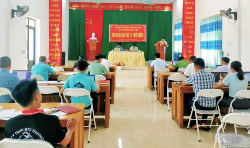 Hội nghị Ban Chấp hành Đảng bộ xã Việt Hồng lần thứ 22