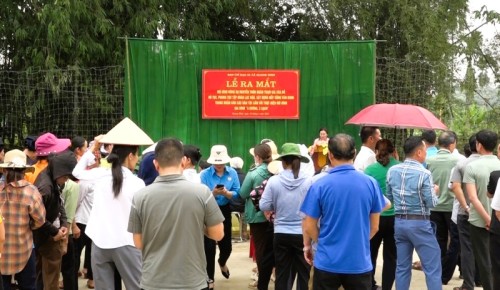 Xã Quang Minh ra mắt Dòng họ Nguyễn thôn Quán thực hiện xoá bỏ hủ tục lạc hậu