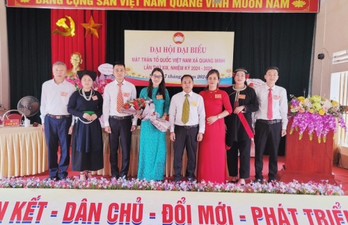 Đại hội UBMTTQ xã Quang Minh lần thứ 19, nhiệm kỳ 2024-2029