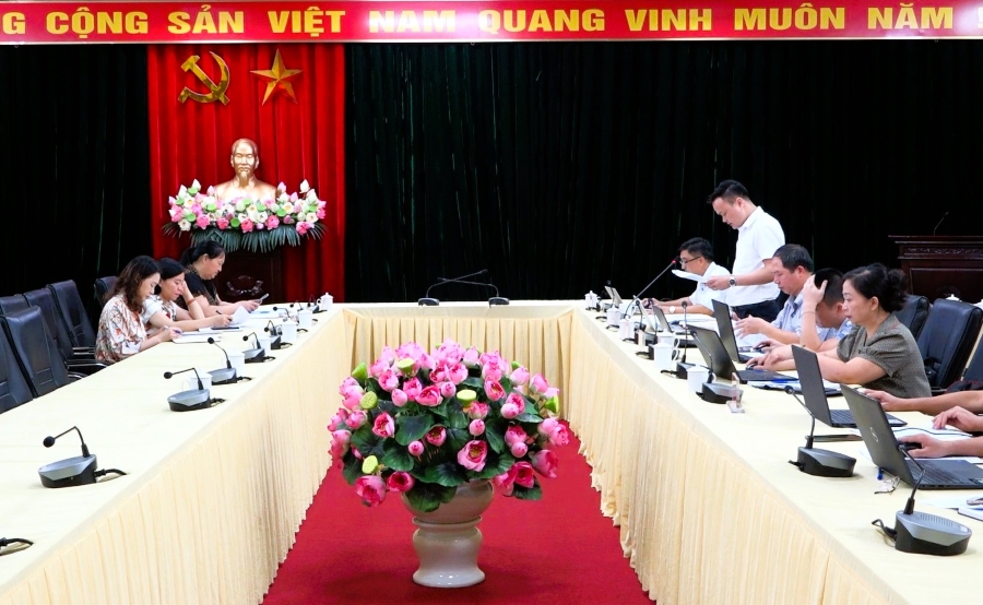 Liên minh HTX tỉnh làm việc với huyện Bắc Quang