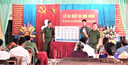 Công an huyện Bắc Quang đẩy mạnh công tác tuyên truyền về công tác phòng Phòng cháy và cứu nạn, cứu hộ