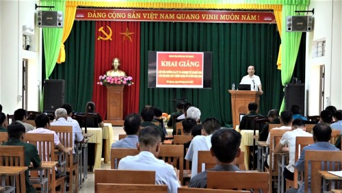 Bắc Quang tập huấn nghiệp vụ cho Hội viên CCB