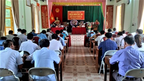 HĐND Hùng An tổ chức kỳ họp thứ 6  khóa XXI, nhiệm kỳ 2021- 2026