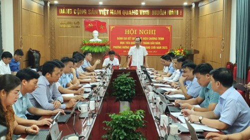 Bí thư Huyện uỷ, Chủ tịch UBND huyện Hà Việt Hưng kết luận Hội nghị