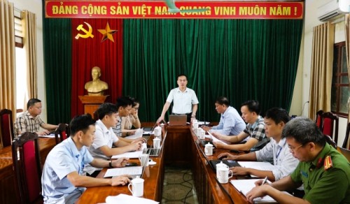HĐND huyện Bắc Quang Giám sát tại thị trấn Việt Quang