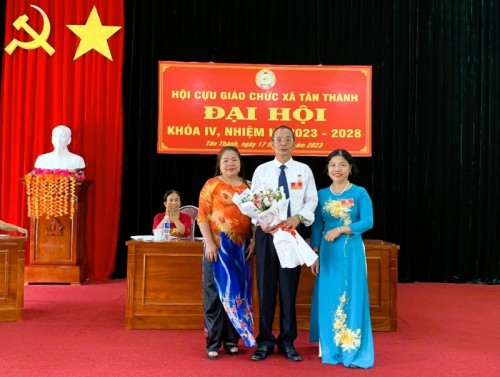 Đại hội Hội Cựu giáo chức xã Tân Thành lần thứ IV, nhiệm kỳ 2023 - 2028
