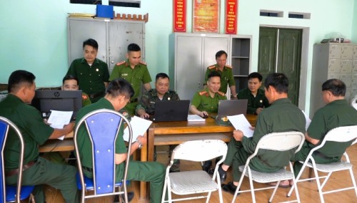 Hội Cựu Chiến binh thôn Tân An xã Hùng An triển khai phong trào 5 xung kích