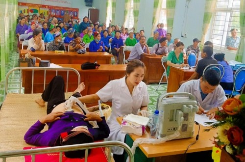 Truyền thông lồng ghép chăm sóc sức khỏe người cao tuổi tại xã Tiên Kiều