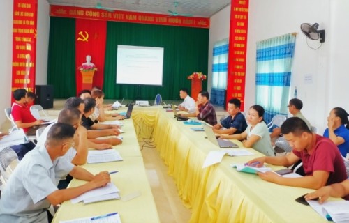 Việt Hồng tập huấn rà soát hộ nghèo, hộ cận nghèo năm 2023