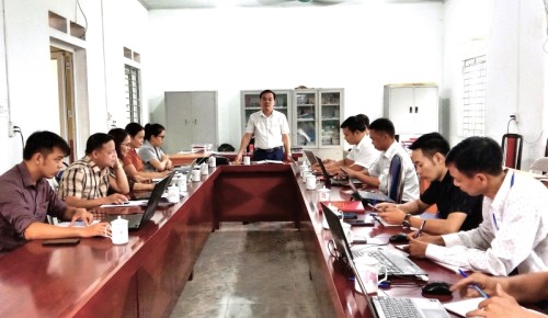 HĐND huyện giám sát công tác quản lý đất đai giai đoạn 2020 - 2023 tại xã Tân Lập