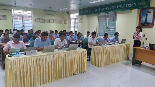 Ngân hàng CSXH Chi nhánh tỉnh Hà Giang tập huấn nghiệp vụ tại huyện Bắc Quang