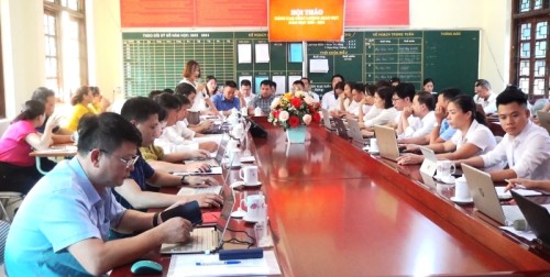 Trường THPT Tân Quang huyên Bắc Quang Hội thảo năm học 2023 – 2024