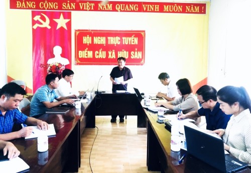 Sở Lao động - TB&XH tỉnh kiểm tra các tiêu chí Nông thôn mới do ngành Lao động - TB&XH phụ trách tại huyện Bắc Quang