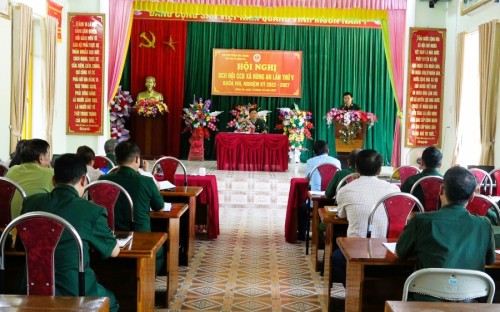 Hội Cựu chiến binh xã Hùng an Sơ kết hoạt động công tác hội