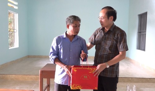 Bí thư Huyện ủy Bắc Quang Hà Việt Hưng làm việc với xã Vĩnh Hảo nắm bắt công tác giải phóng mặt bằng Dự án Cao tốc Tuyên Quang - Hà Giang