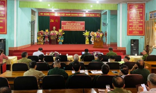 Thị trấn Việt Quang ra mắt mô hình Hội CCB giúp đỡ người chấp hành xong án phạt tái hòa nhập cộng động