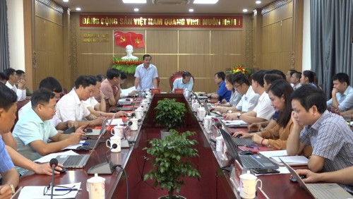 Tổ công tác 801 của UBND tỉnh làm việc tại huyện Bắc Quang về dự án Cao tốc Tuyên Quang-Hà Giang (giai đoạn 1)