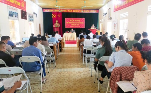 Xã Quang Minh đánh giá đề án nâng cao chất lượng giáo dục năm học 2023 - 2024