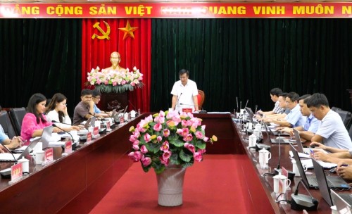 UBND huyện Bắc Quang họp đánh giá tiến độ triển khai các Chương trình mục tiêu Quốc gia
