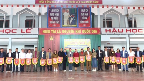 Bắc Quang: Cuộc thi Khoa học Kỹ thuật cấp huyện cấp THCS năm học 2023-2024